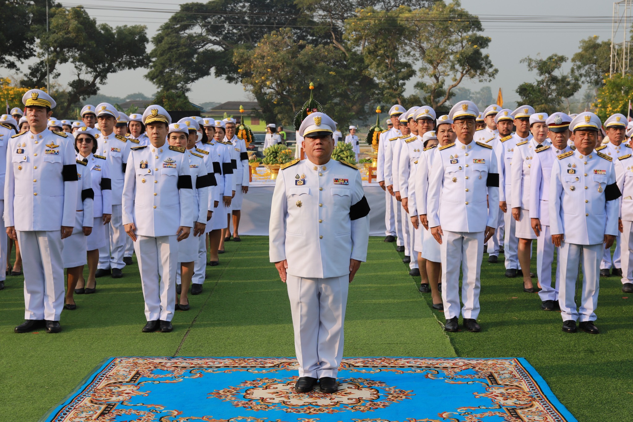 title - ส.ป.ก.อ่างทอง ร่วมงานรัฐพิธีถวายราชสักการะ 